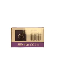 Termostat încălzire prin pardoseală TF-H6 negru Termofol