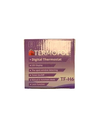 Termostat încălzire prin pardoseală TF-H6 negru Termofol 2