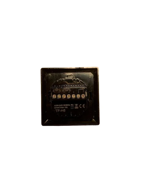 Termostat încălzire prin pardoseală TF-H6 negru Termofol