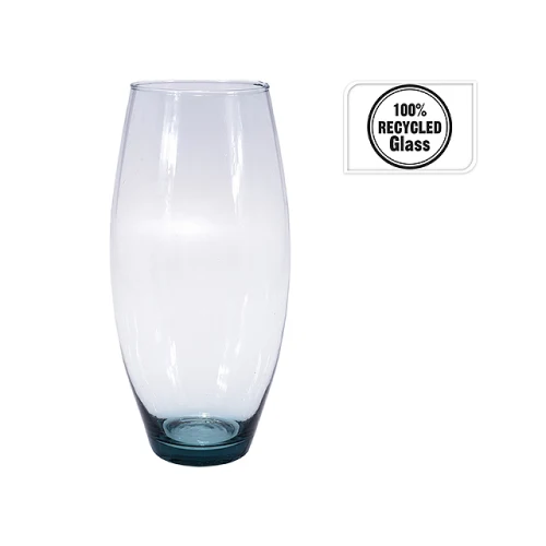 Стеклянная ваза Conus H37cm, D17cm