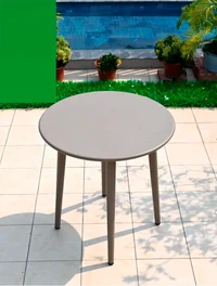 Стол уличный круглый алюминиевый KW2369-3 2