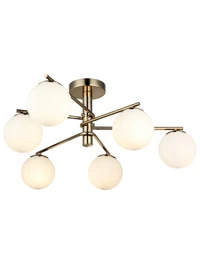 Lustră BUMERANG 6xE27 max 6x40W gold LUCEA