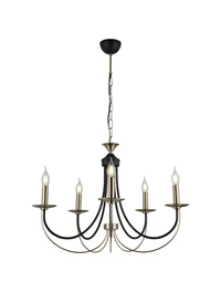 Lustră FERRA 5xE14 Long max 5x40W antique LUCEA