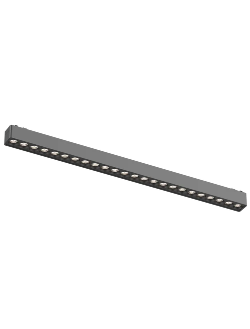 Corp de illum șină magn Ultra Thin 24W 48V 4000K NEGRU LuminaLED