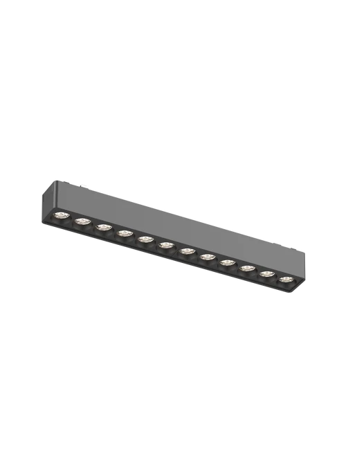 Corp de illum șină magn Ultra Thin 12w 48v 4000K NEGRU LuminaLED