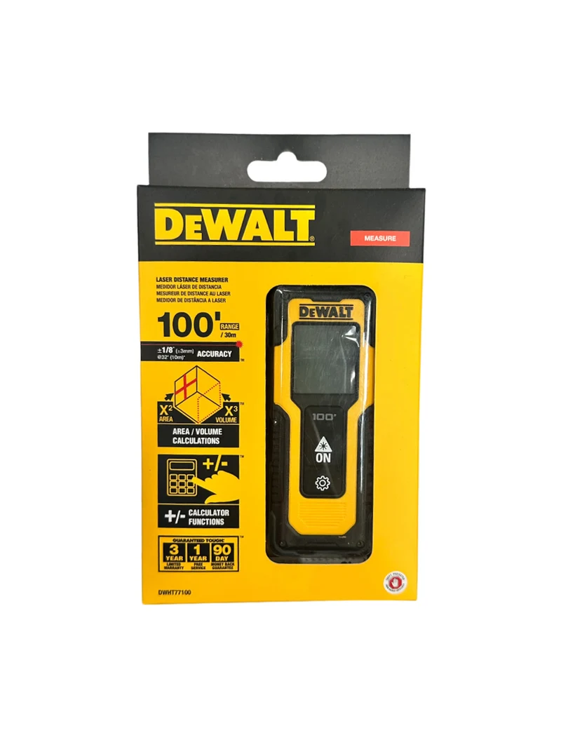 Telemetru cu laser DeWALT DWHT77100 30m 2