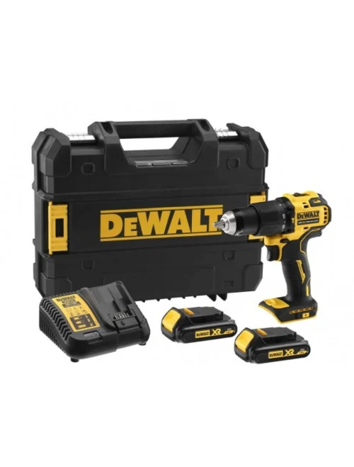 Mașină de găurit/înșurubat cu acumulator DeWALT DCD709D2T Li-Ion 18V 2x2.0Ah 2vit.