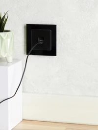 Priză comp. RJ45 кат.5E РК10-БрМ neagră BRITE IEK 2