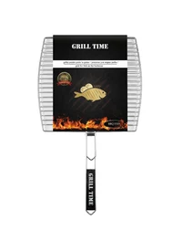 Grilaj grătar Fish cromat 40x36cm 2