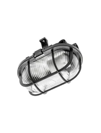 Светильник SANGUESA KAY max40W E27 IP44 черный GTV