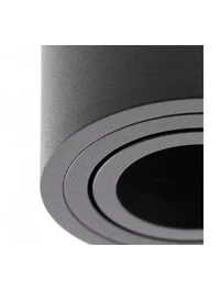 Прожектор AVEIRO DUO BIS 2xGU10 160x80x90 круглый черный GTV 3