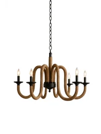 Lustra 6*E14 negru M248-6 Luminaled