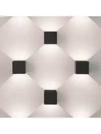 Corp de iluminare pe perete LED PL-WLA06PW-BL 6W IP54 230V 4000K negru 3