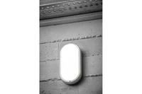 Светодиодный светильник LED KODO, 8 Вт, 4000K (нейтральный белый), IP54, белый, овальный, GTV 2