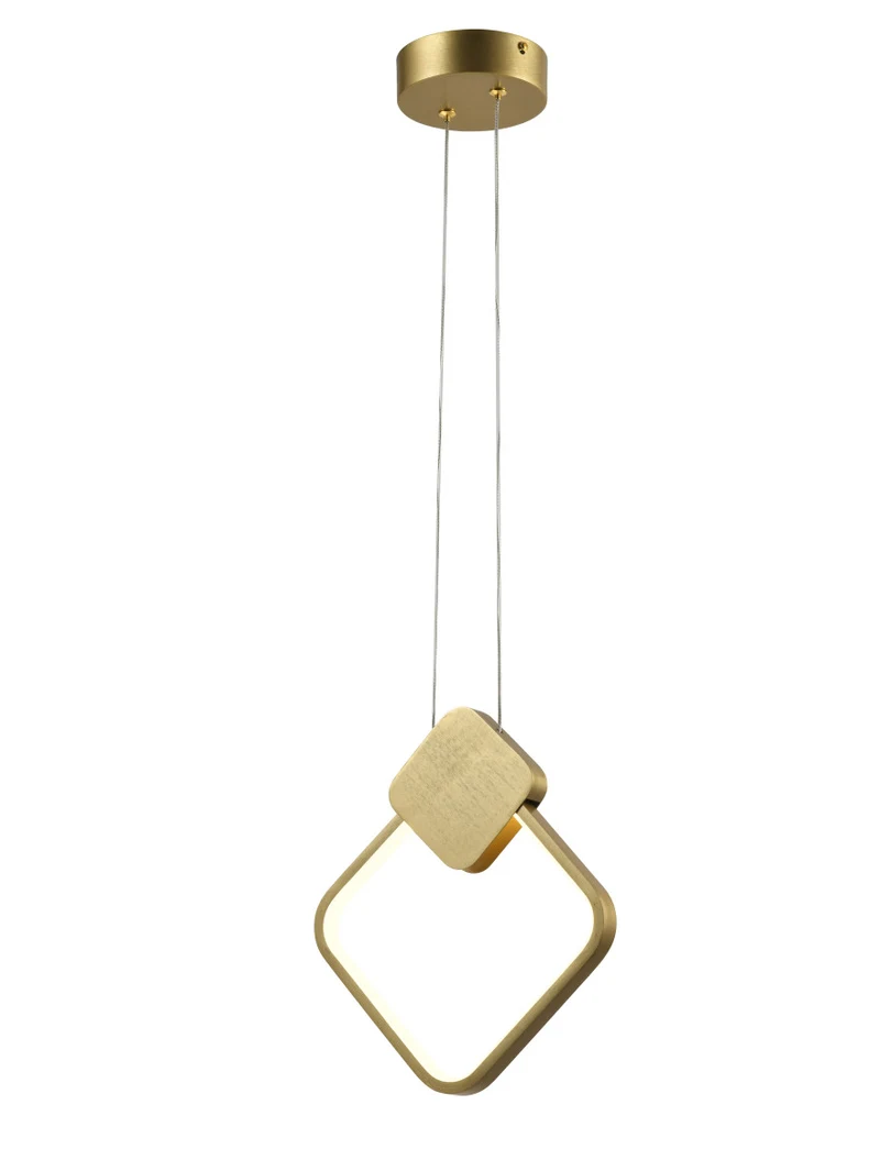 Suspensie LED VG 12W 4000K IP20 brush gold VC60001G-1 Luminaled 2