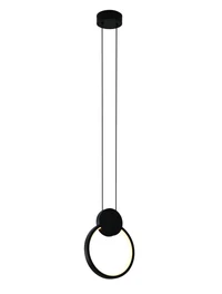 Suspensie LED VG 10W 4000K IP20 negru VC60003B-1 Luminaled 2
