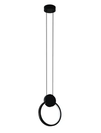 Suspensie LED VG 10W 4000K IP20 negru VC60003B-1 Luminaled