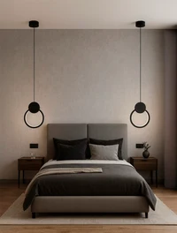 Suspensie LED VG 10W 4000K IP20 negru VC60003B-1 Luminaled 3
