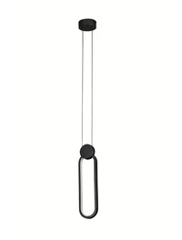 Suspensie LED VG 15W 4000K IP20 negru VC60005B-1 Luminaled