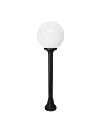 Set corp de il. G300 E27 11W 2,7-4-6,5K opal + suport GIAFFA negru 1M Fumagalli