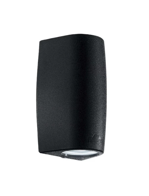 Corp de il. Fumagalli MARTA 90 1L negru FROSTED GU10 LED 3,5W 4K