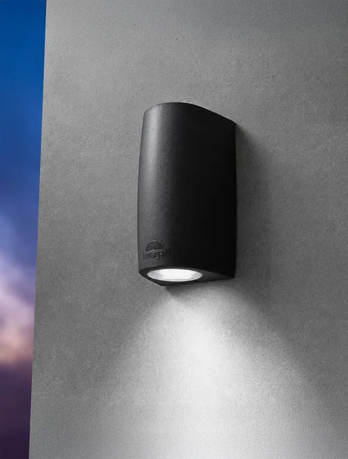 Corp de il. Fumagalli MARTA 90 1L negru FROSTED GU10 LED 3,5W 4K