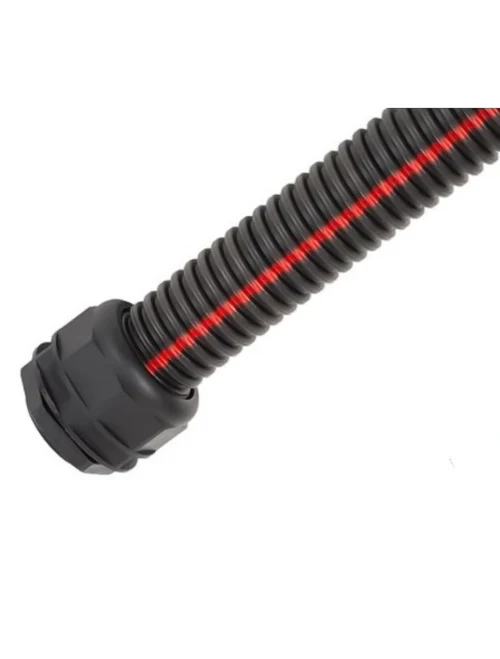 Tub gofrat cu pereți dubli R  450N, D50, HF, stabilizat UV, cu fir (50m) Extro SUB
