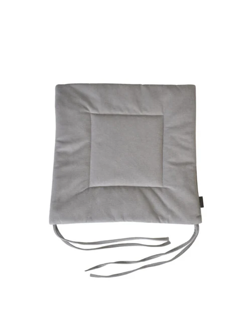 Pernă p/u scaune 40*40cm cu șiret GRI deschis 17