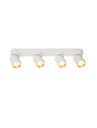 Corp de iluminat aplicat 4*GU10 60*100 alb LUMINALED