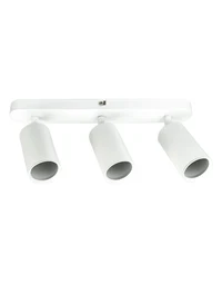 Corp de iluminat aplicat 3*GU10 60*100 alb LUMINALED