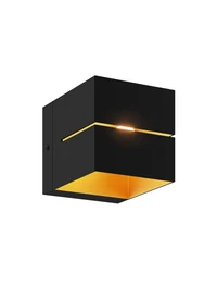 * Aplică 1*G9 96*120*96 neagră LUMINALED