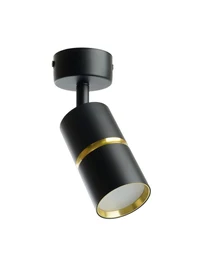* Corp de iluminat aplicat 1*GU10 55*100 negru LUMINALED