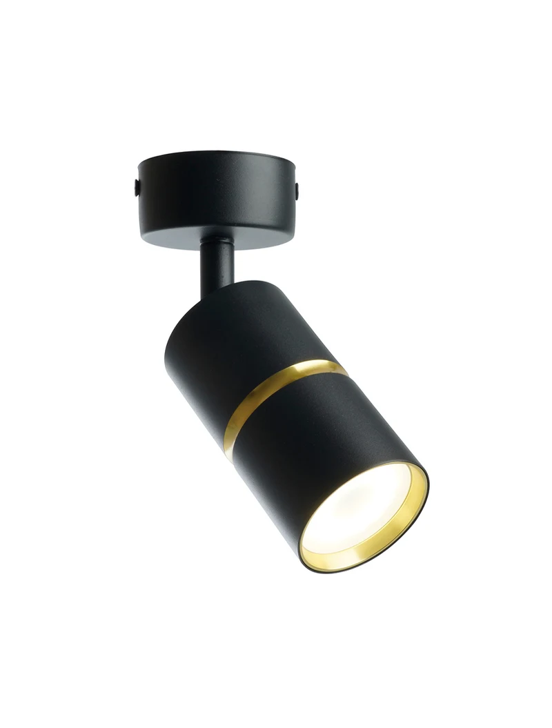 * Corp de iluminat aplicat 1*GU10 55*100 negru LUMINALED 2