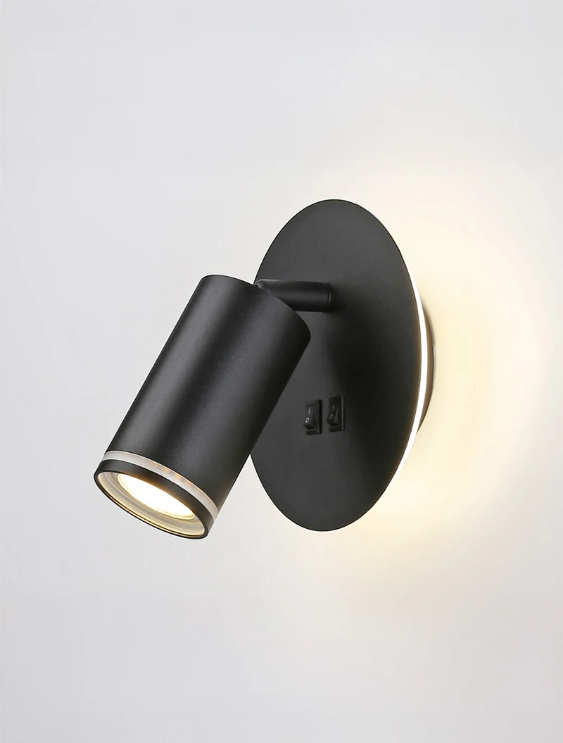 * Aplică 1*GU10 55*100 neagră LUMINALED 3