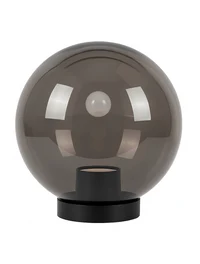 Садовый светильник (фонарь) PMMA D200 Smoke LuminaLED