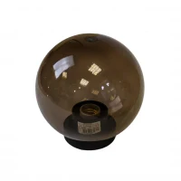 Felinar de grădină PMMA D250 Smoke LuminaLED