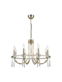 * Lustră KRIZANTE 6XE14 D600 antique brass LUCEA