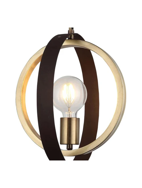 Suspensie TADO 1xE27 max 1x40W antique+coffee LUCEA