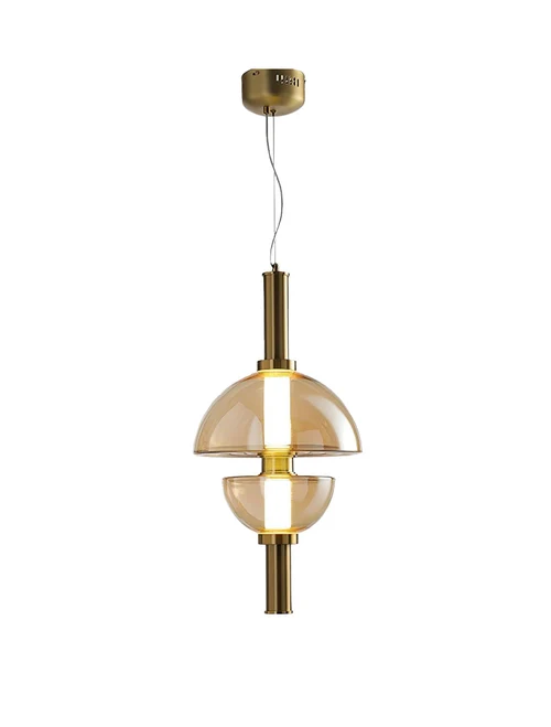* Suspensie LED FAROLA 15W D30cm 1060Lm 3000K fume LUCEA