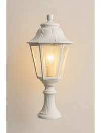 Set corp de il. ANNA E27 OPAL + suport MIKROLOT alb Fumagalli 2