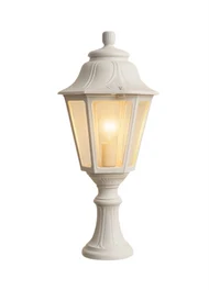 Set corp de il. ANNA E27 OPAL + suport MIKROLOT alb Fumagalli