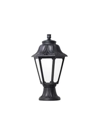 Set corp de il. ANNA E27 opal + suport MIKROLOT negru Fumagalli