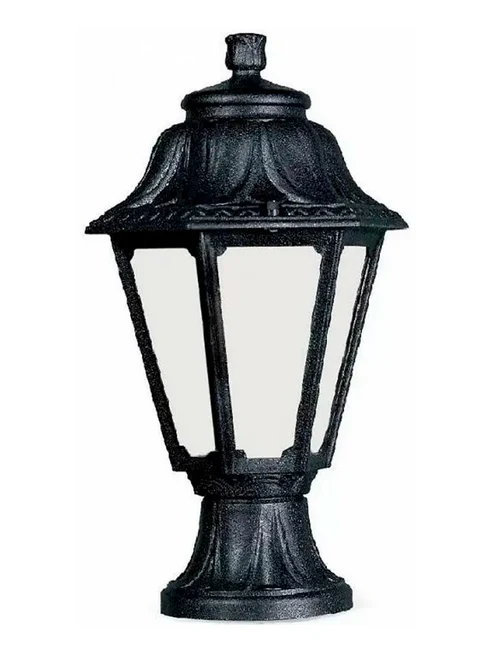 Set corp de il. ANNA E27 transp.+ suport MIKROLOT negru Fumagalli