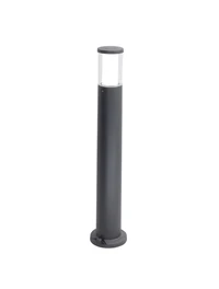 Corp de il. CARLO 800 negru transp. GU10 3,5W 2,7-4-6,5K stâlp 0.8M Fumagalli