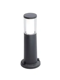 Corp de il. CARLO 400 negru transp. GU10 3,5W 2,7-4-6,5K stâlp 0.4M Fumagalli