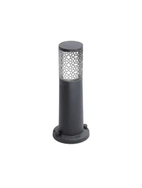 Corp de il. CARLO 400 DECO negru transp. GU10 3,5W 2,7-4-6,5K stâlp 0.4M Fumagalli