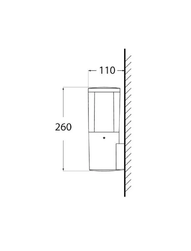 Настенный декоративный светильник CARLO WALL DECO, серый, прозрачный, GU10, 3,5W, 2700–4000–6500K, Fumagalli 3
