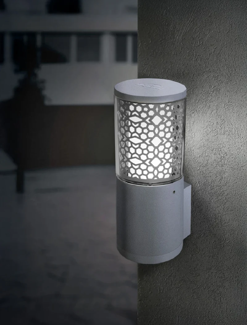 Настенный декоративный светильник CARLO WALL DECO, серый, прозрачный, GU10, 3,5W, 2700–4000–6500K, Fumagalli 2