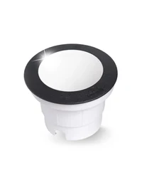 Corp de il. sol CECI 120 rotund negru FROSTED GX53 3W 2,7-4-6,5K Fumagalli