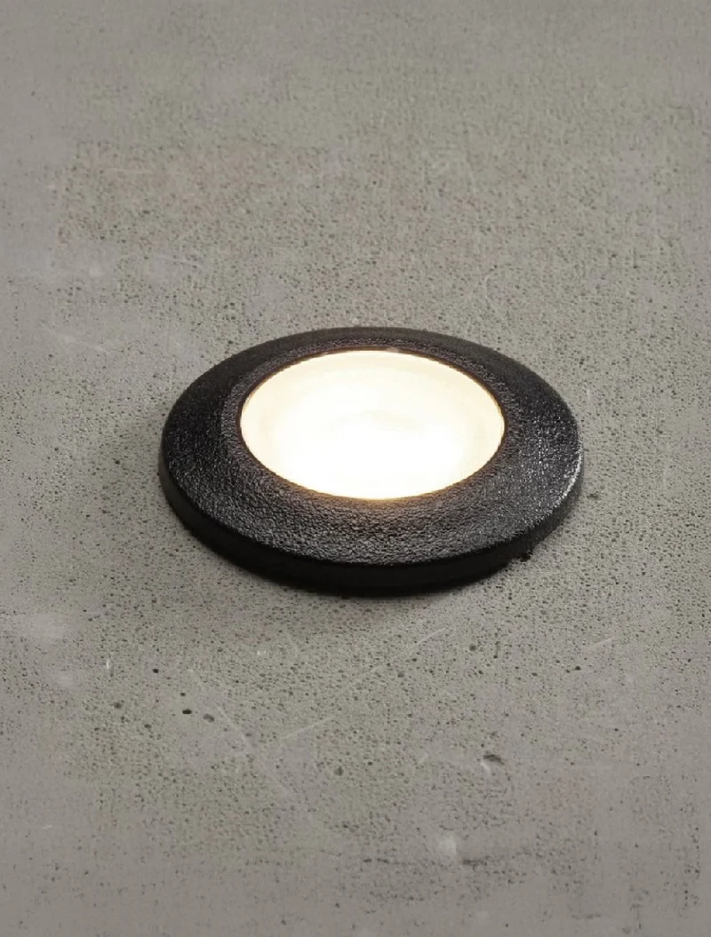 Corp de il. sol ALDO rotund negru FROSTED G9 1,7W 4000K Fumagalli 2
